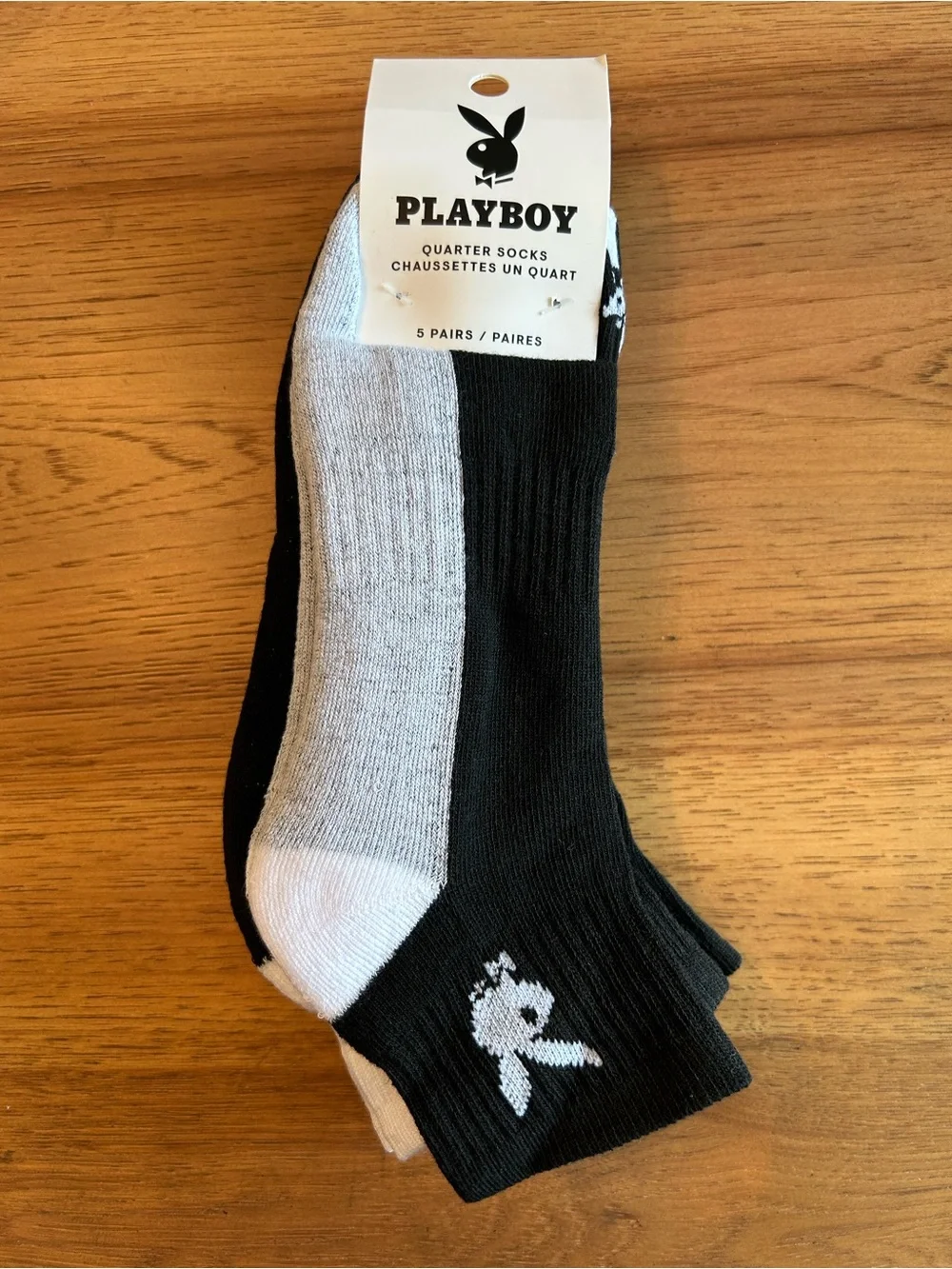 PLAYBOY Ankle Socks - 5 Pack